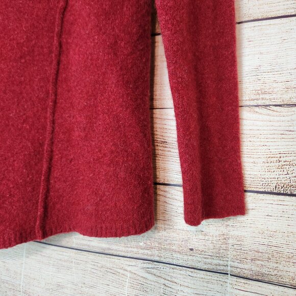 Eileen Fisher Women's Wool Coat Jacket Size XS Pockets Big Buttons Boxy READ - Picture 14 of 14